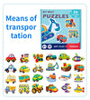 Kaartpuzzels - Educatief puzzelplezier - Legpuzzel