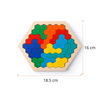 Hexagon Puzzel™ - Ontelbare oplossingen - Meetkundige Puzzel