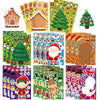 Kerst Stickerset™ - Speelse Winterwonderen - Stickervel Feestdagen