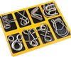 Metalen Puzzel Ring Set™ - Metalen breinbrekers - Puzzelring