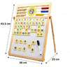 Woods™ - Leer rekenen & schrijven met het Multifunctionele Magneetbord