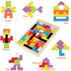 Natuurlijk™ - Uitdagende puzzel voor kinderen - Montessori Tetris spel