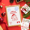 Magische Kerst Stencil Set™ - Schitterende Kerstontwerpen - Kerst sjablonen