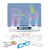 Mystic Sketch Pad™ - Fluorescerende kunst - Lichtgevend 3D tekentableau